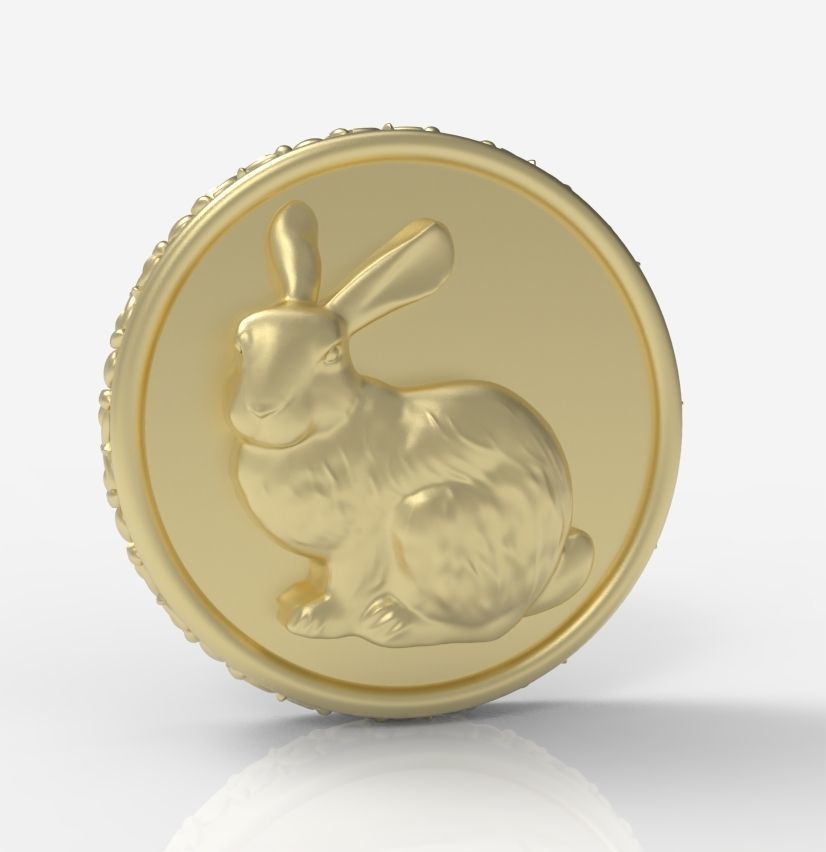 Chinese Zodiac Rabbit 3D print model_23