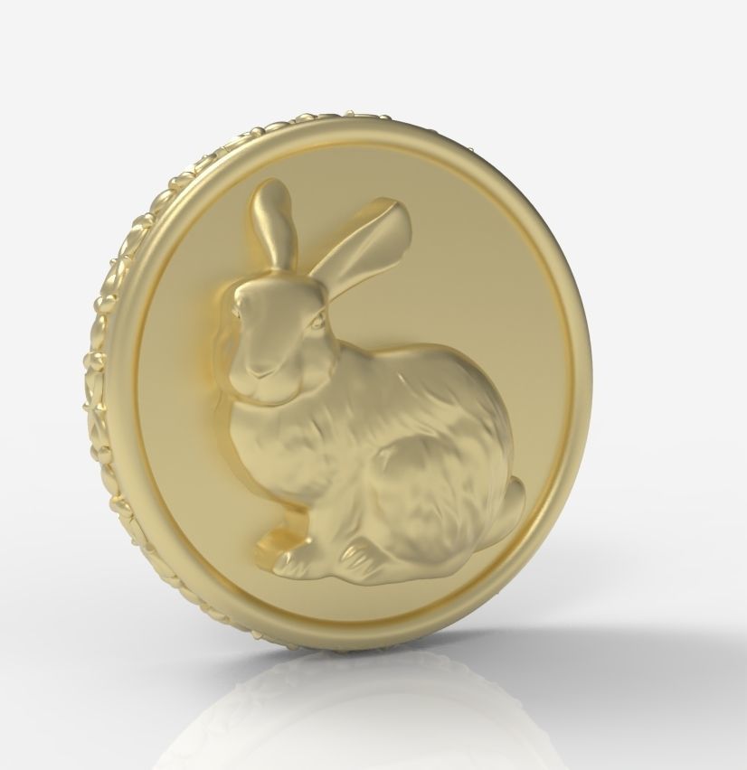 Chinese Zodiac Rabbit 3D print model_21