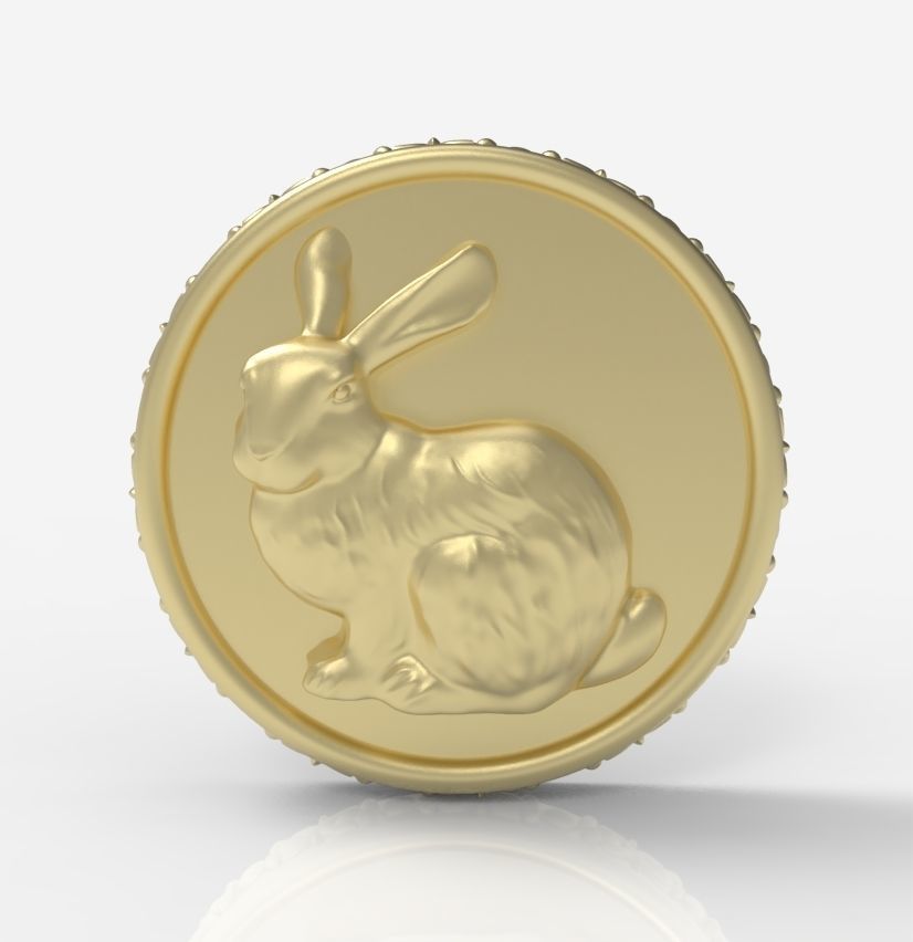 Chinese Zodiac Rabbit 3D print model_15