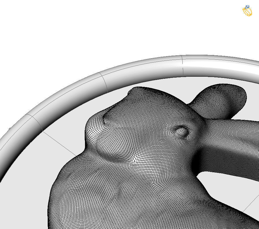 Chinese Zodiac Rabbit 3D print model_2