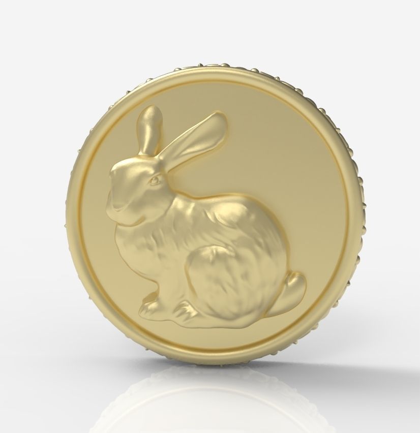 Chinese Zodiac Rabbit 3D print model_16