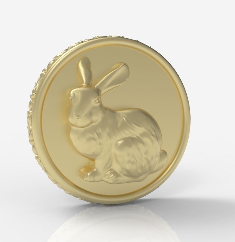 Chinese Zodiac Rabbit 3D print model_22