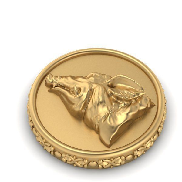 Chinese Zodiac Pig 3D print model_1