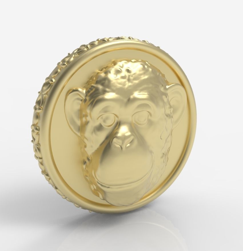 Chinese Zodiac Monkey 3D print model_21