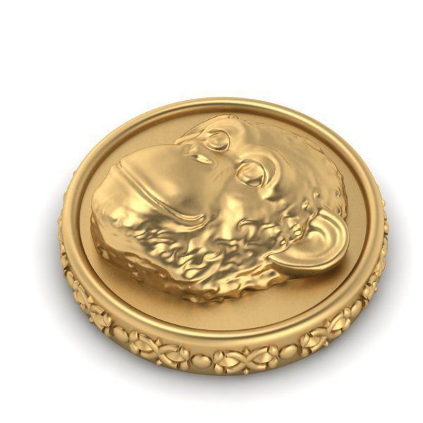 Chinese Zodiac Monkey 3D print model_1