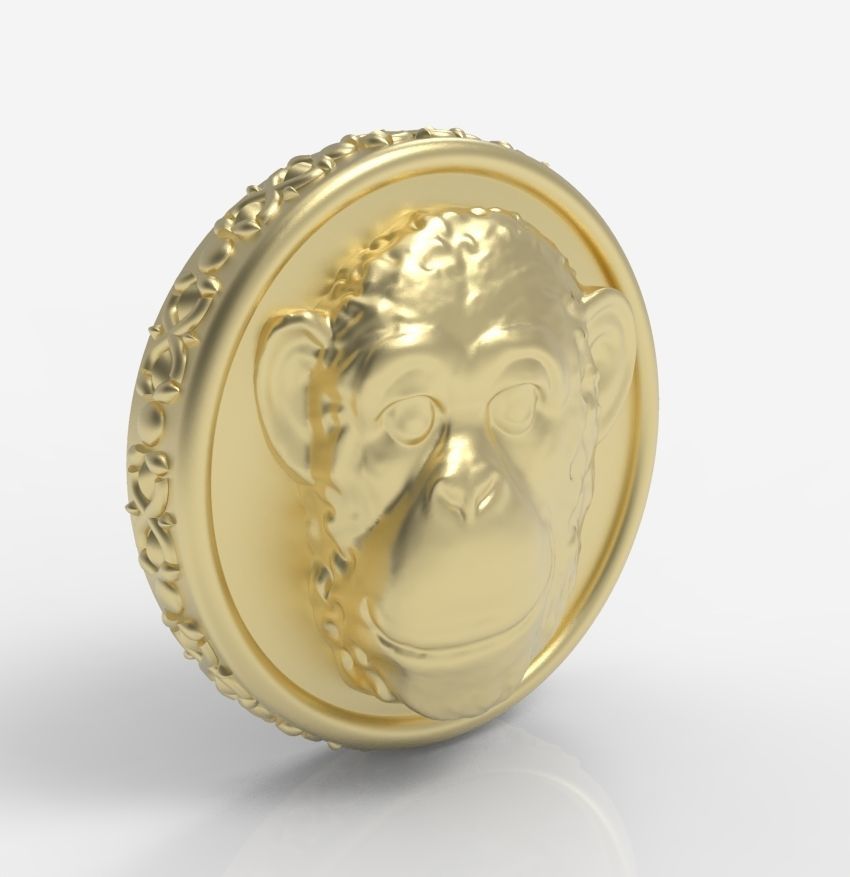 Chinese Zodiac Monkey 3D print model_19