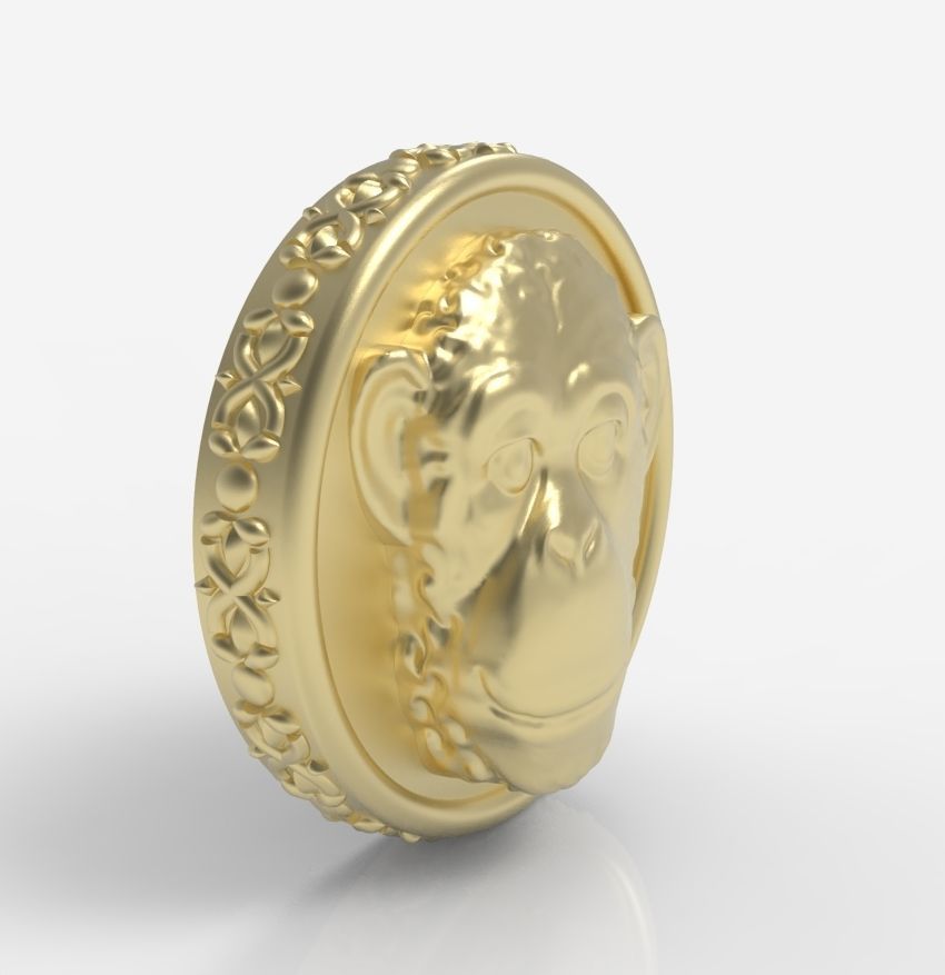 Chinese Zodiac Monkey 3D print model_13