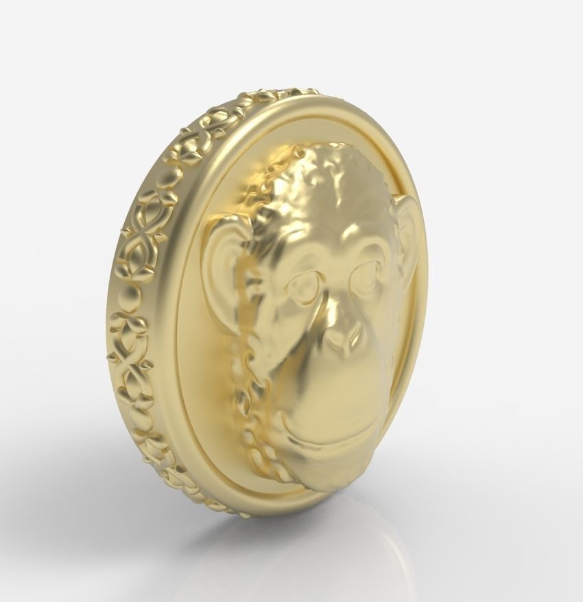 Chinese Zodiac Monkey 3D print model_17