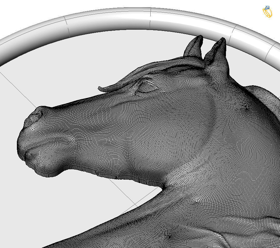 Chinese Zodiac Horse 3D print model_2