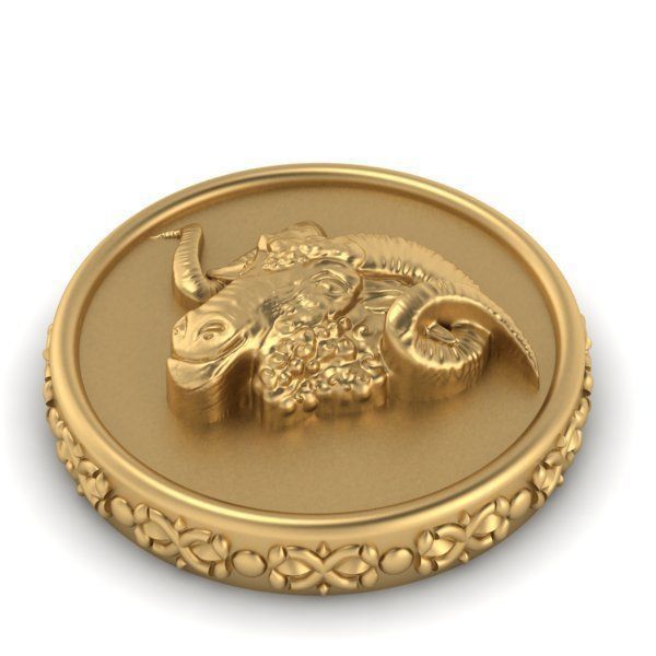 Chinese Zodiac Goat 3D print model_1