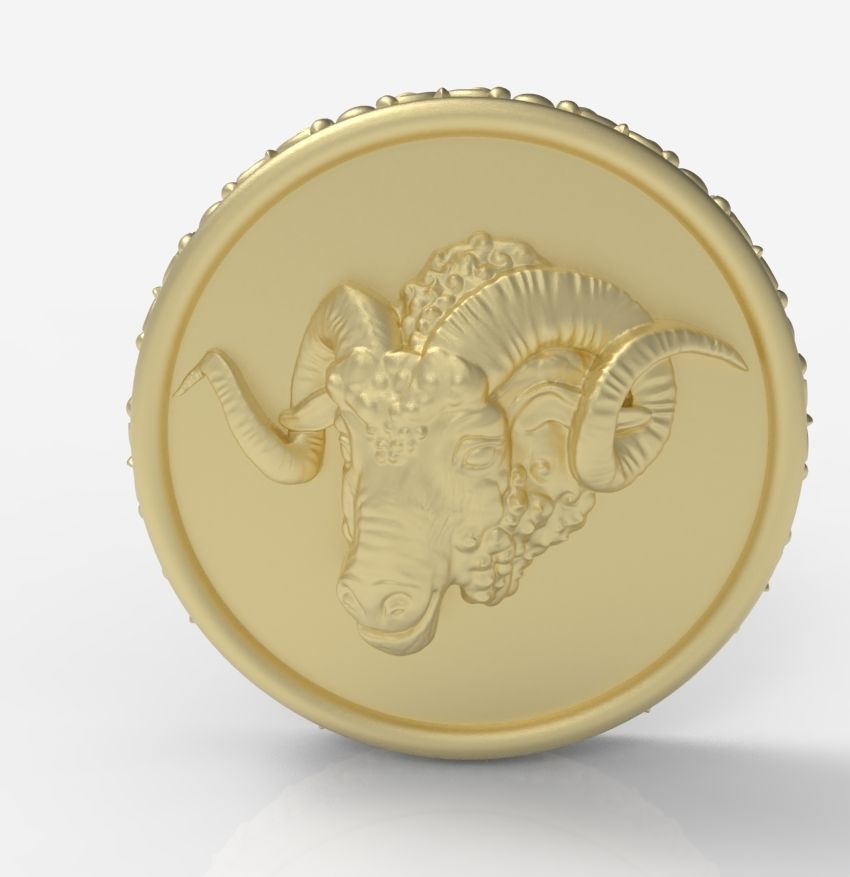 Chinese Zodiac Goat 3D print model_15