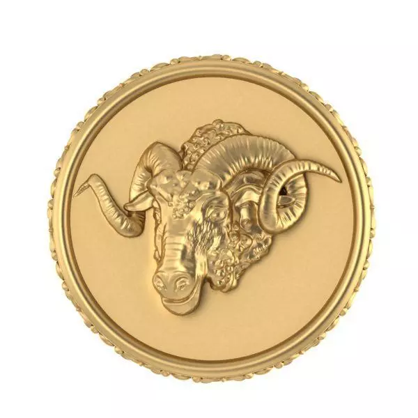 Chinese Zodiac Goat 3D print model_0