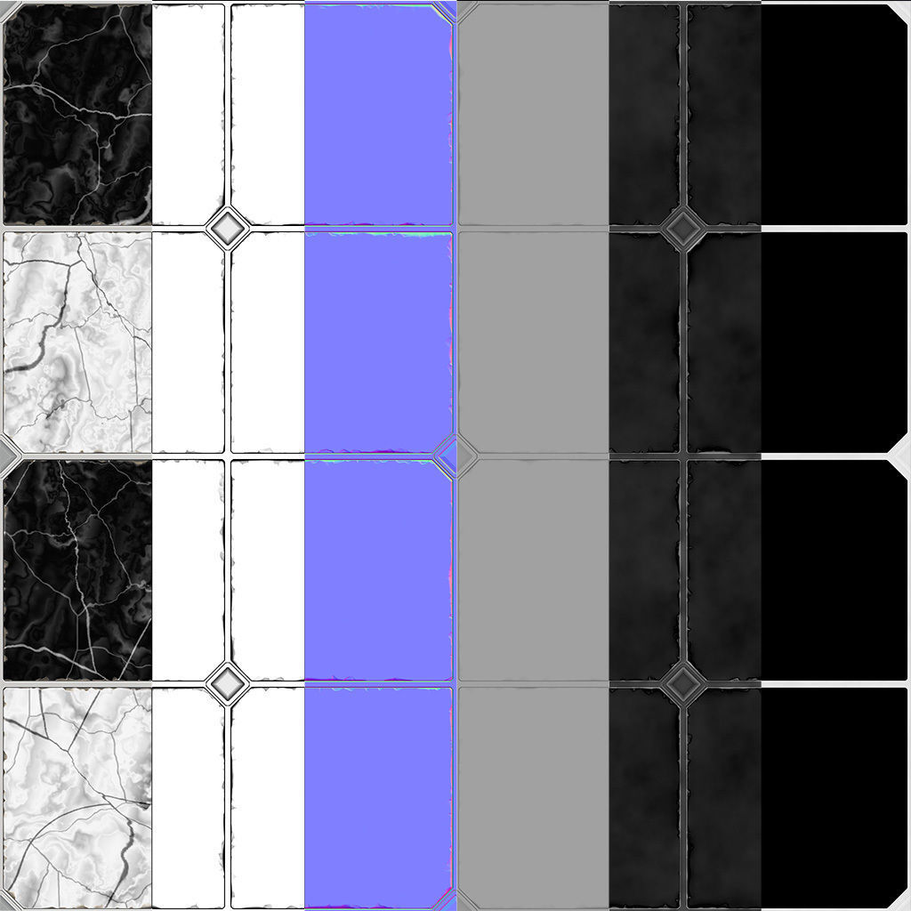 Marble tiles Texture_2