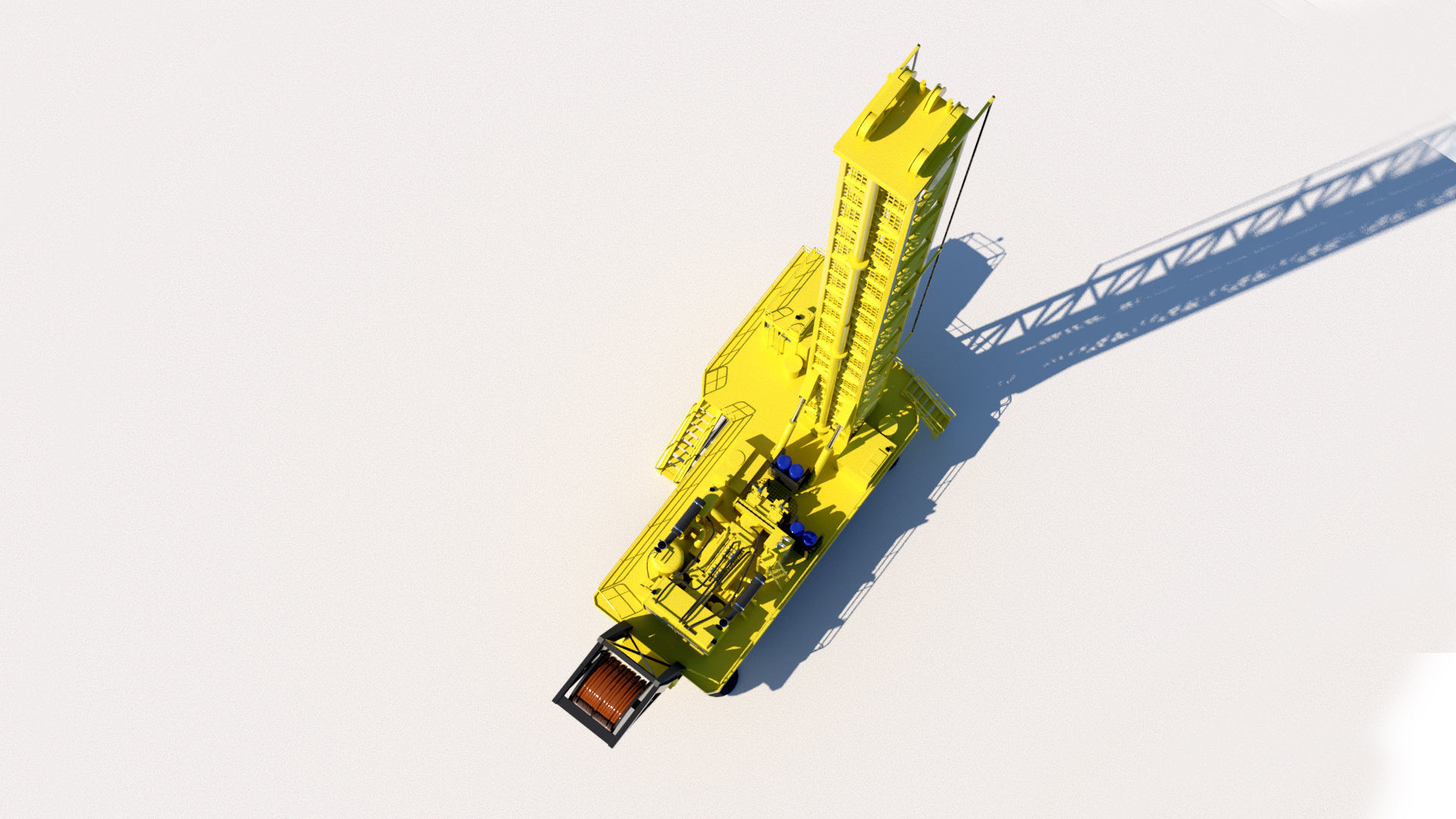 Drilling Machine 3D model 3D model_2