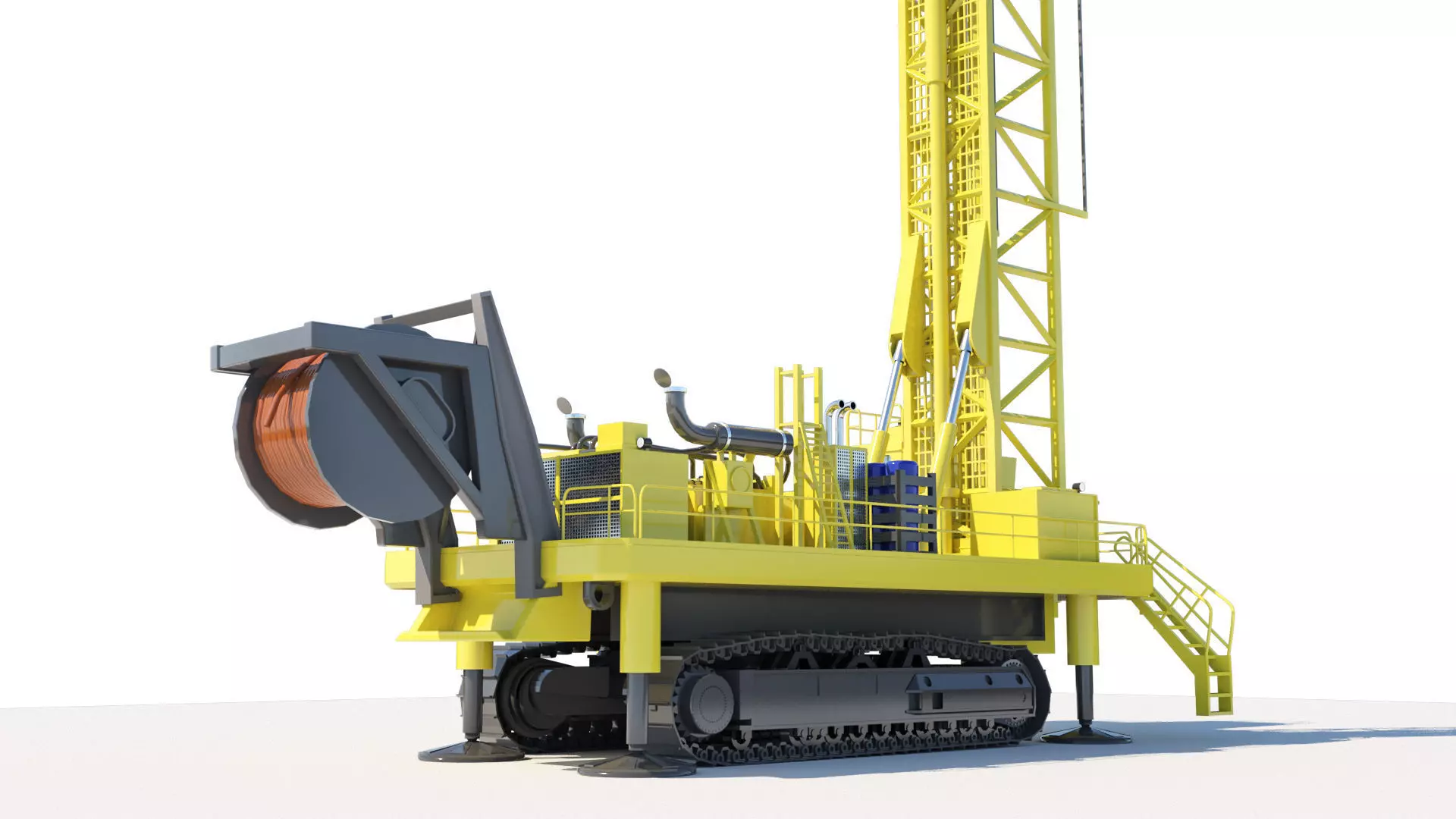 Drilling Machine 3D model 3D model_0