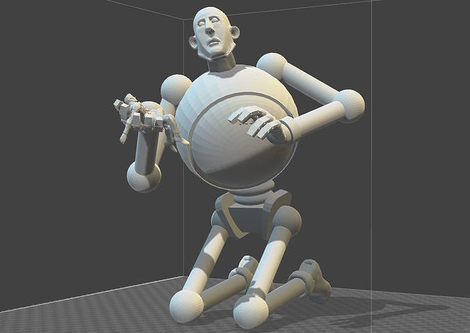 KELLY FREAS  ROBOT 3D print model
