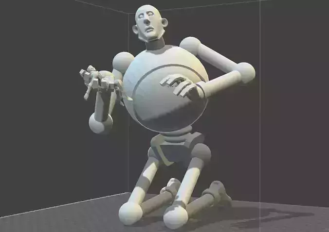KELLY FREAS  ROBOT 3D print model