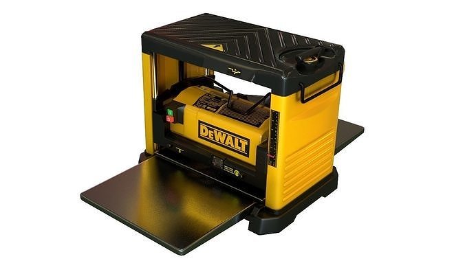 DEWALT Planer Thicknesser Clean Low-poly 3D model
