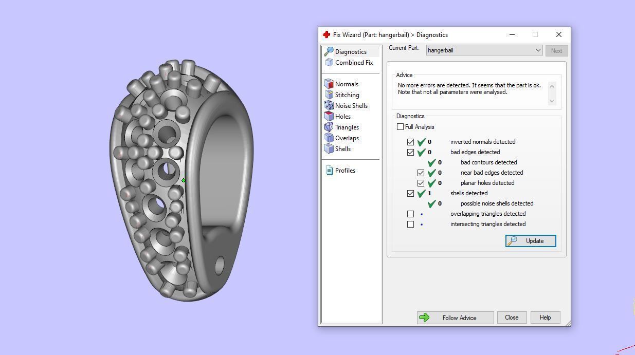 Alphabet Bubble J 3D print model_17