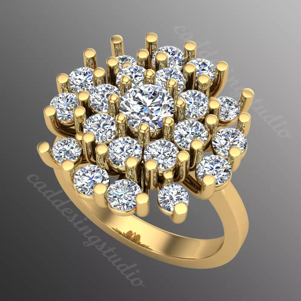 Ring bi 61 3D print model_0