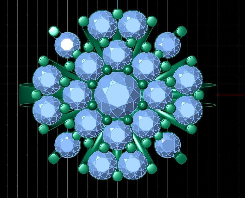 Ring bi 61 3D print model_6