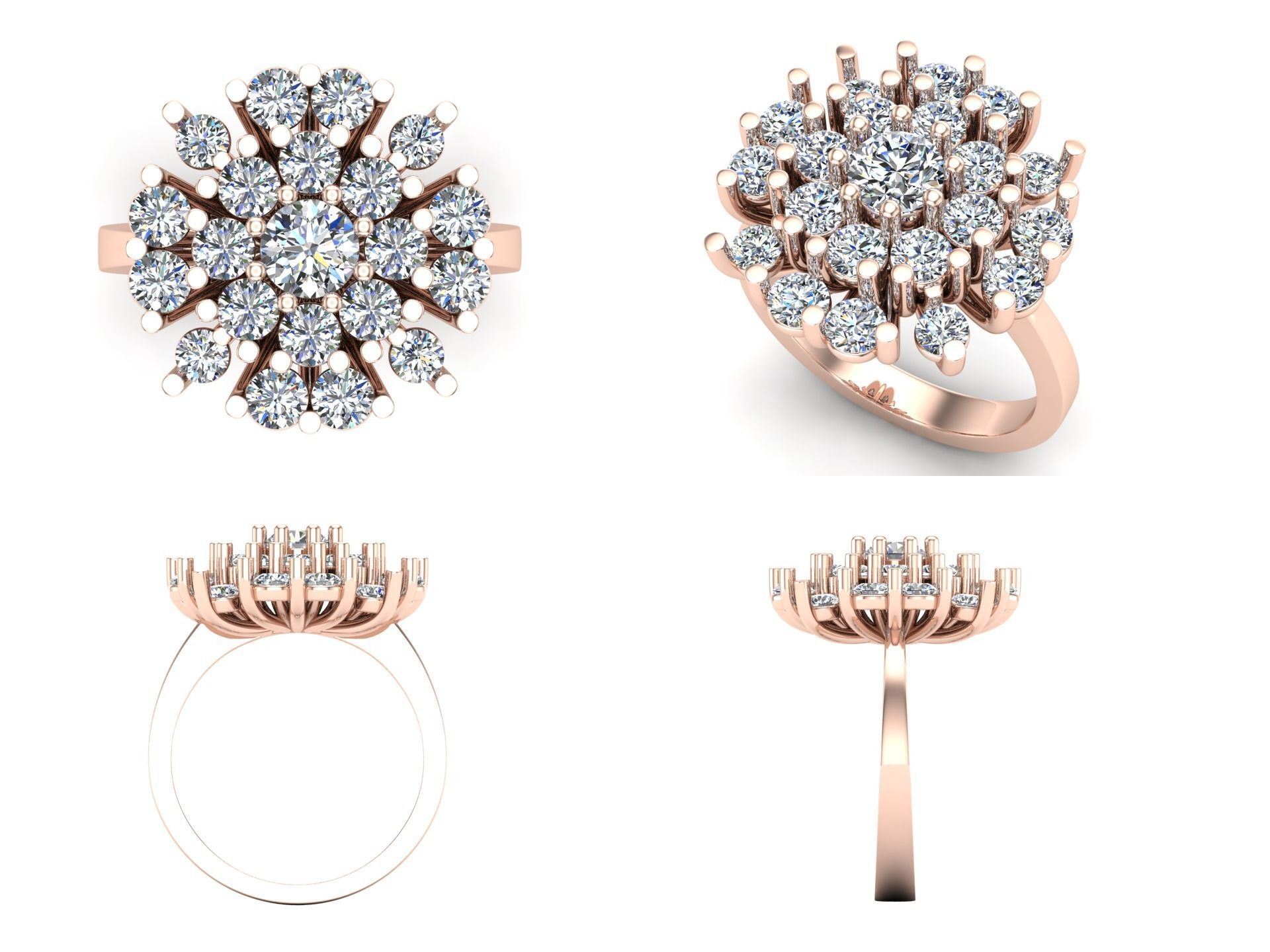 Ring bi 61 3D print model_7