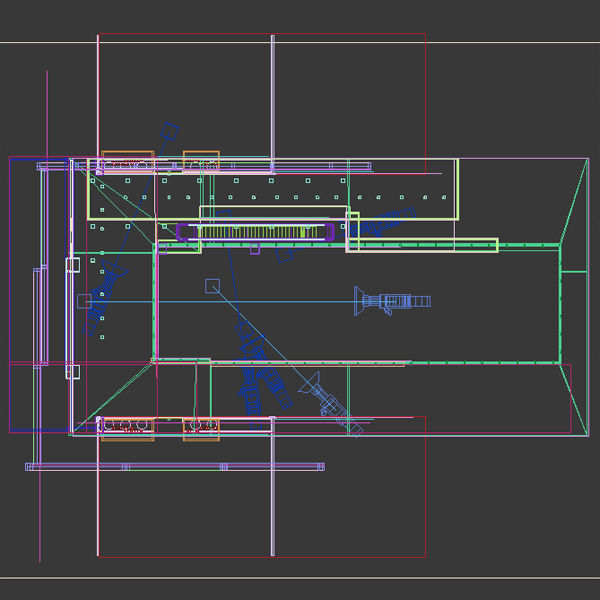 Shopping Mall Interior 3 3D model_7