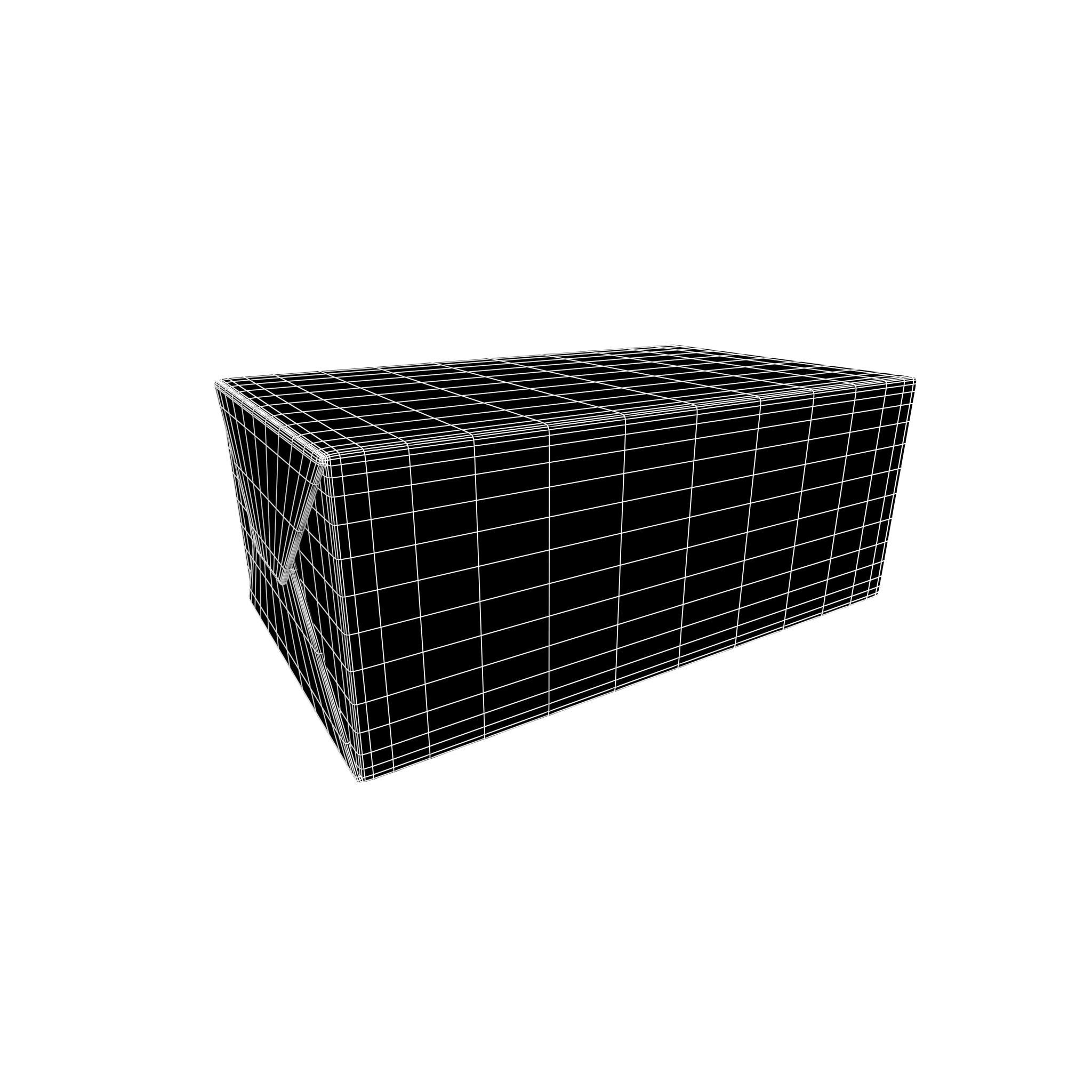 Foil Package Mock-up v1 001 Low-poly 3D model_4