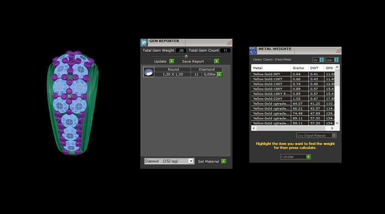 Alphabet Bubble I 3D print model_15