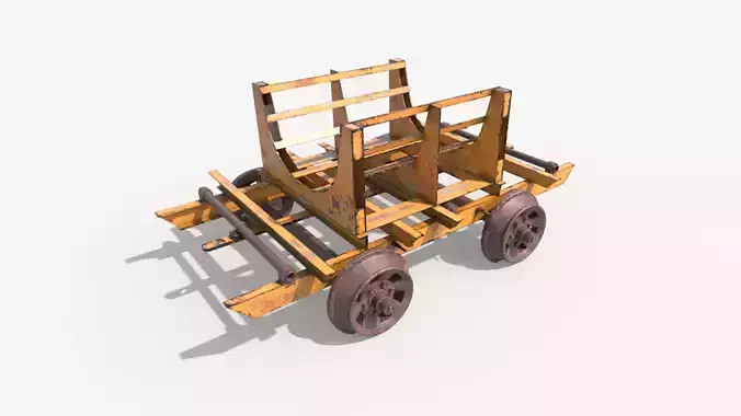 Empty Oil Tank Railcar