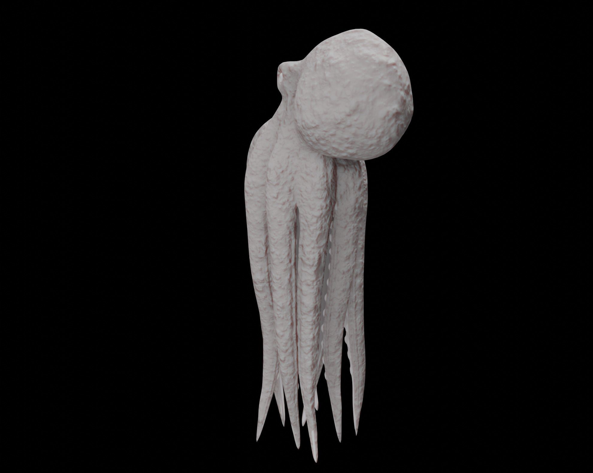 Animated Octopus 3D model_24