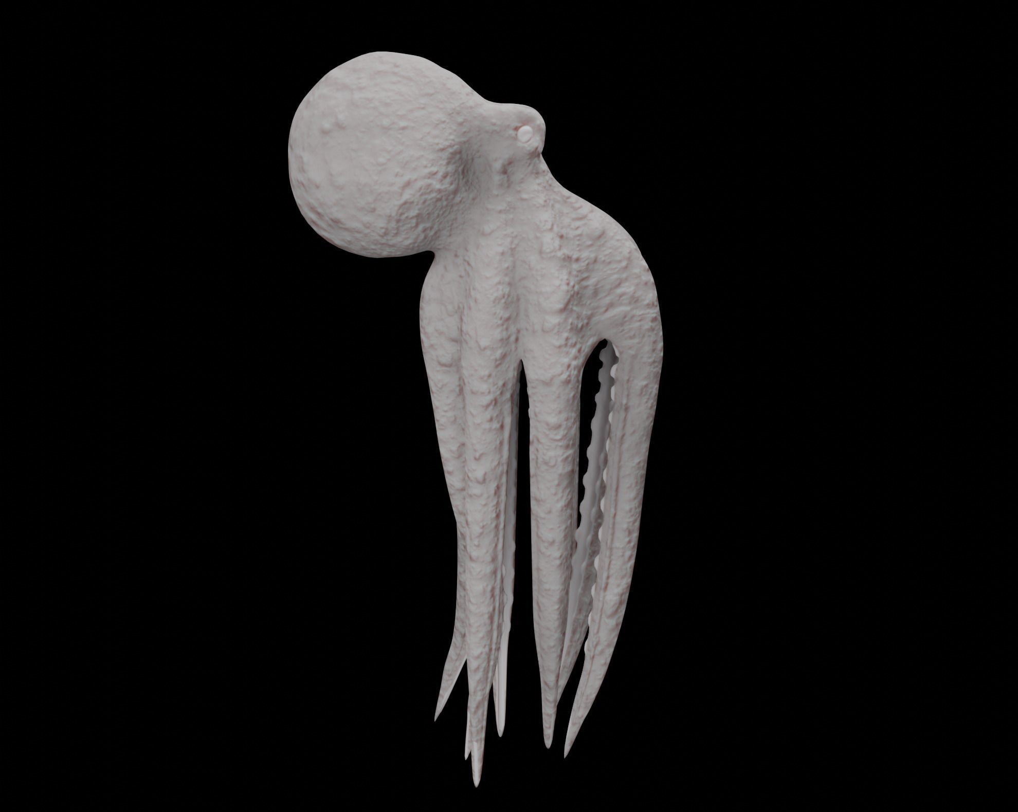 Animated Octopus 3D model_19