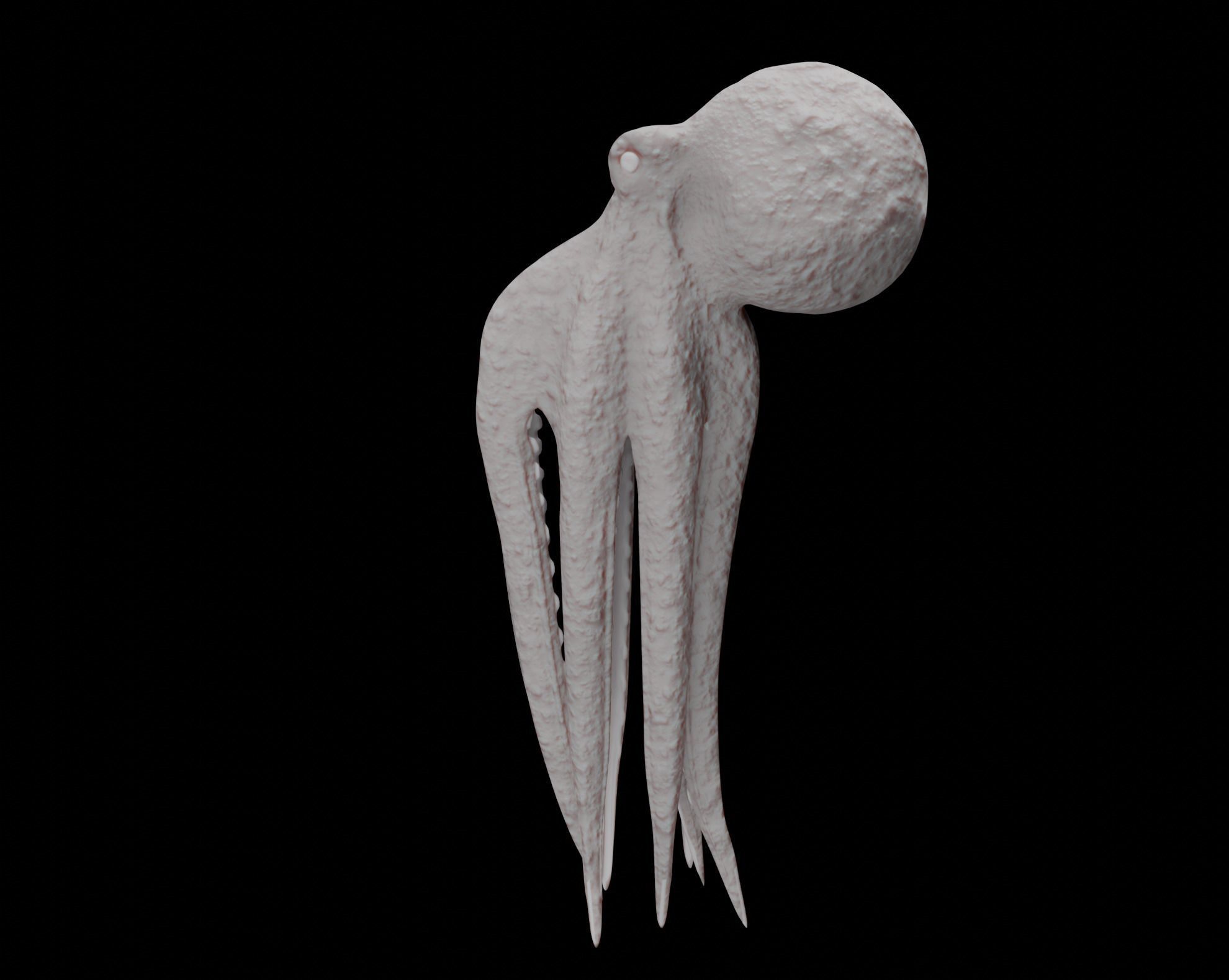 Animated Octopus 3D model_26