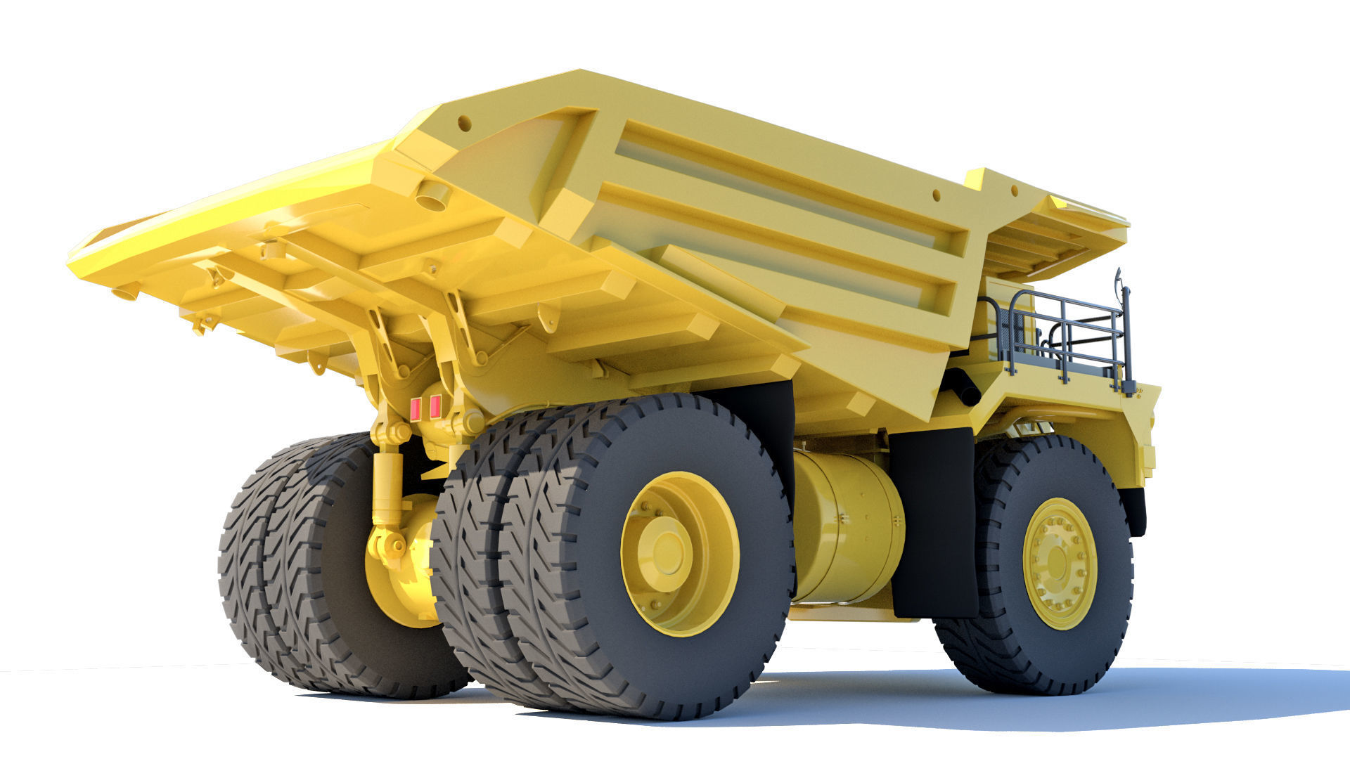 Mining Dump Truck 3D model 3D model_1