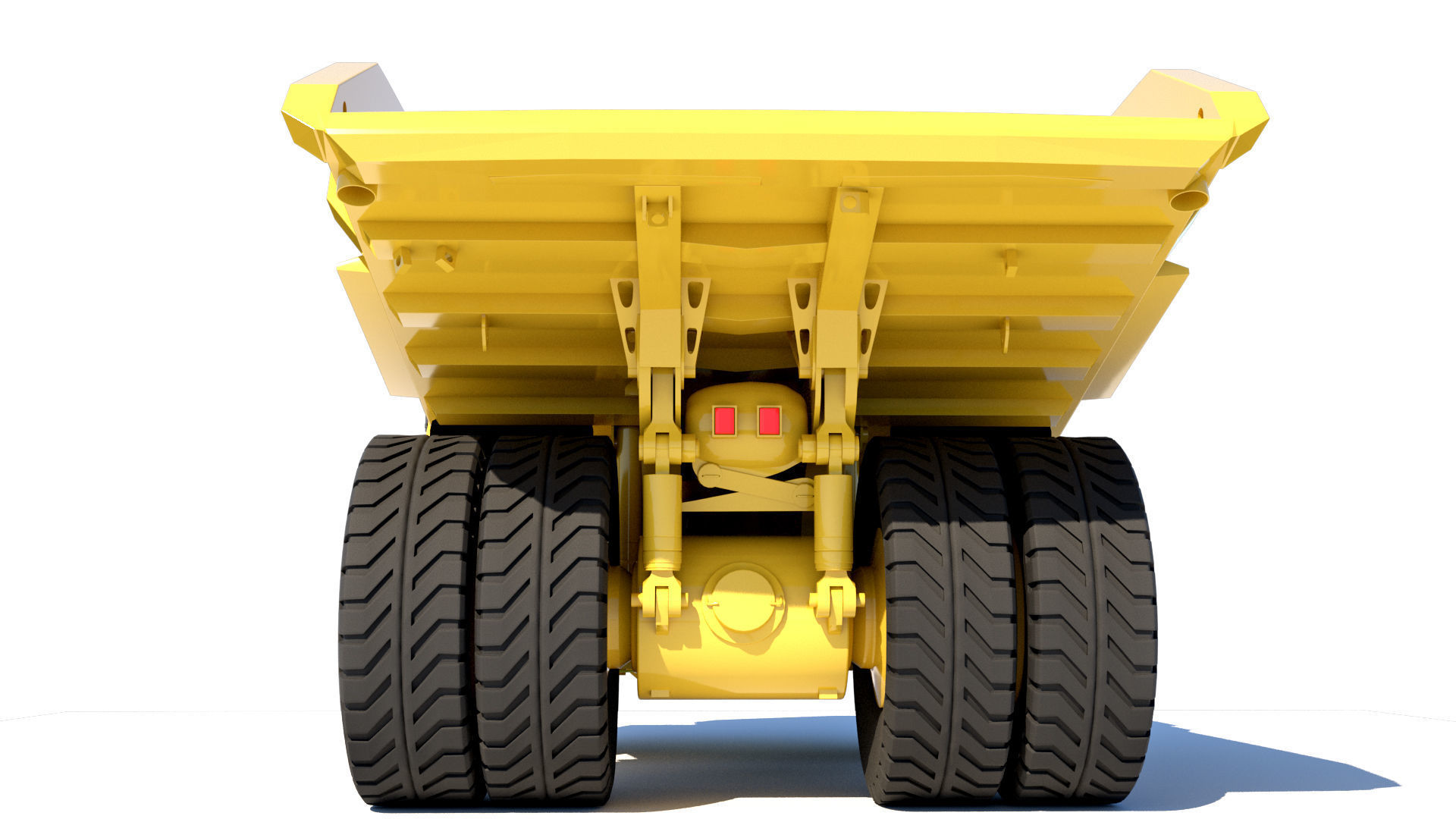 Mining Dump Truck 3D model 3D model_4