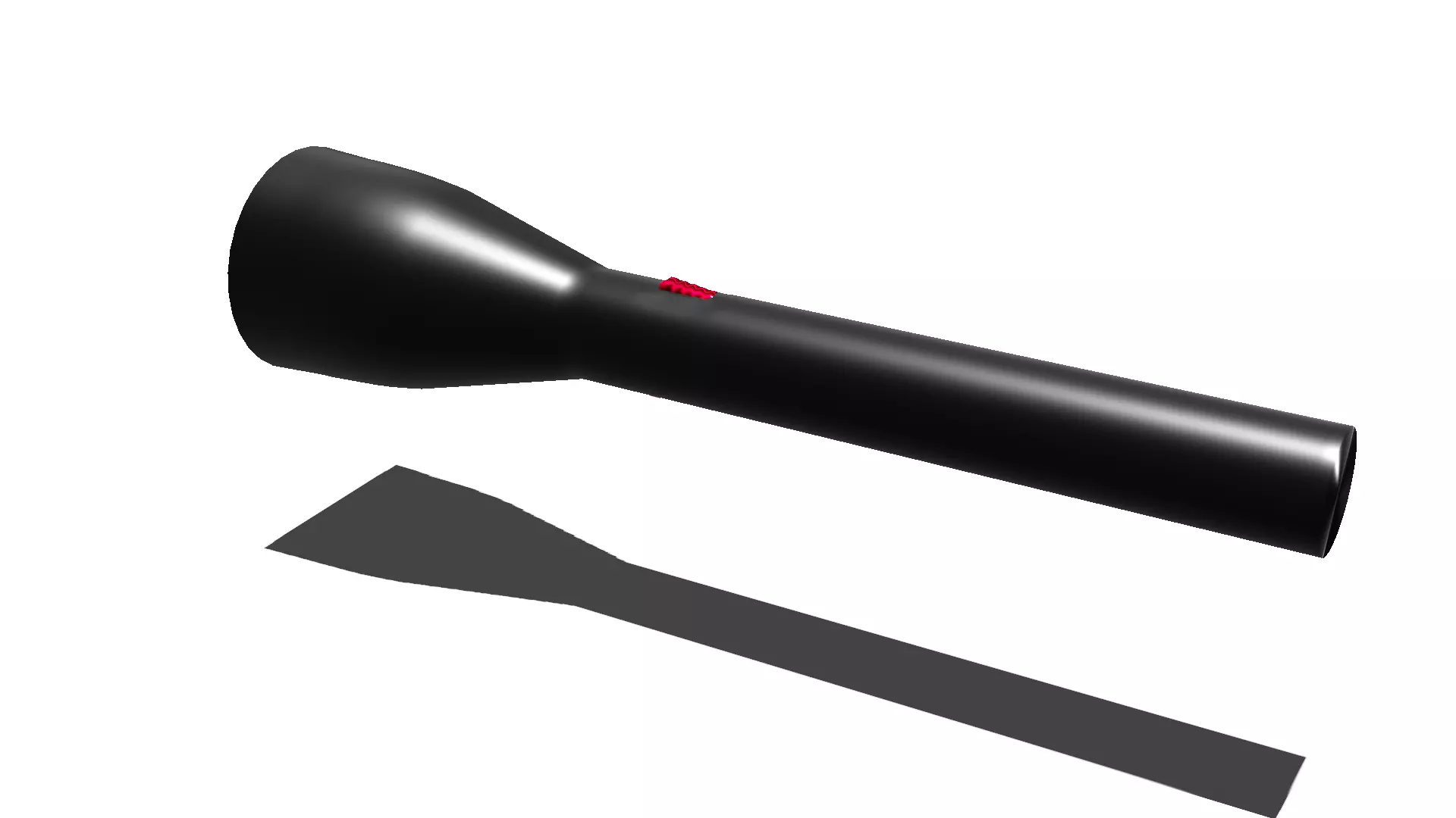 electric torch Free low-poly 3D model