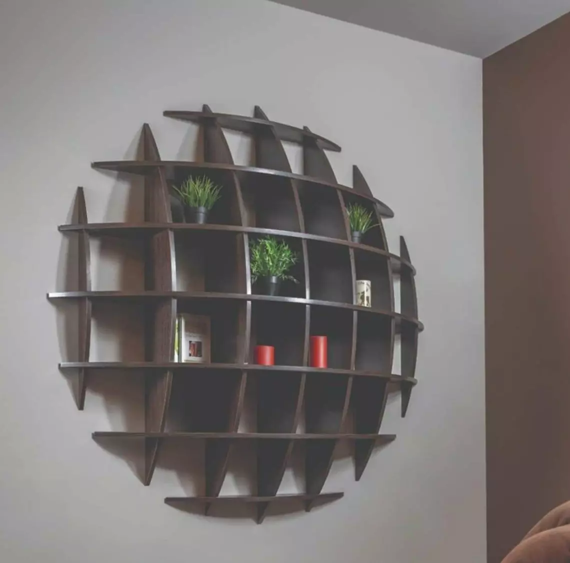 Parametric Wall Shelf 3D model_0