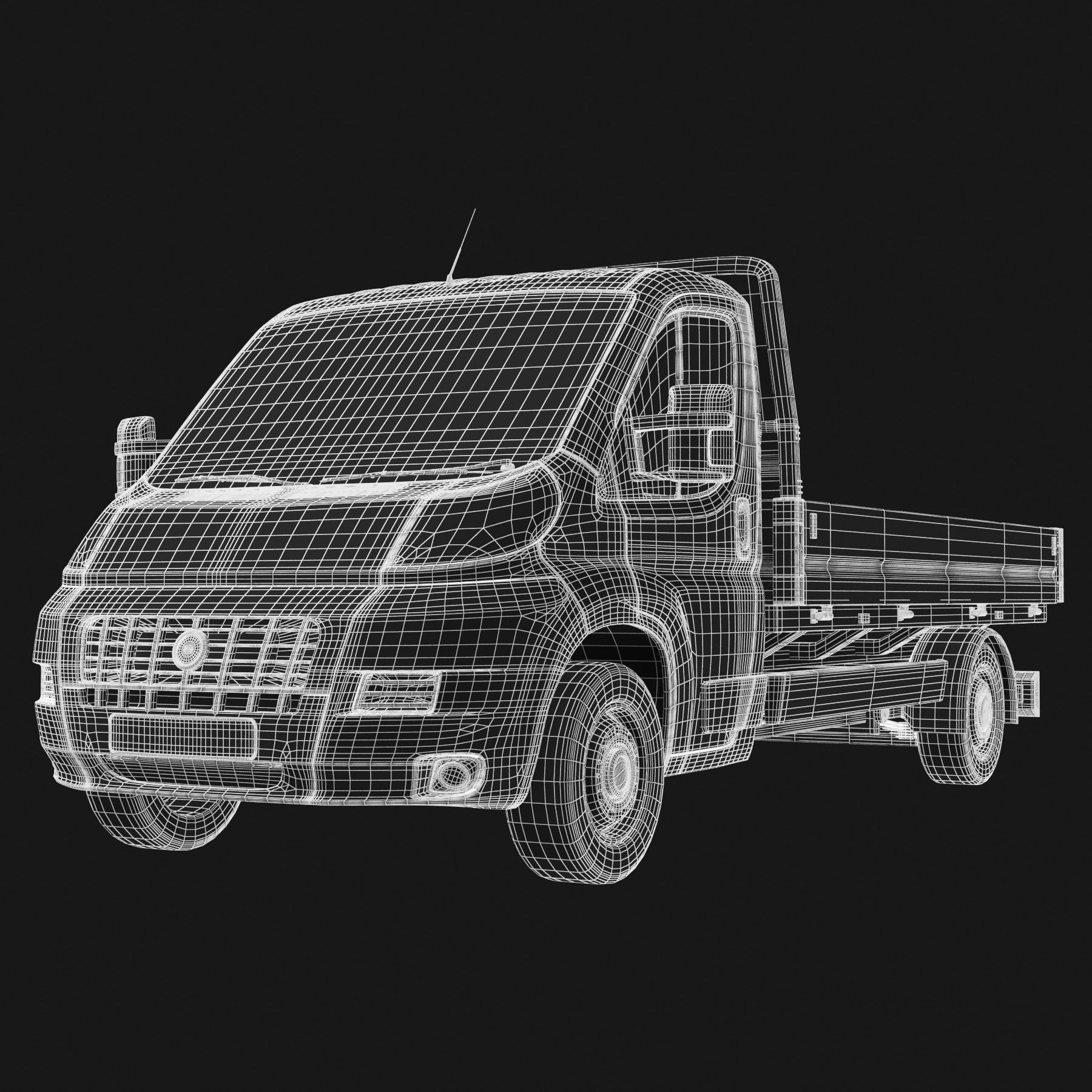 Fiat Ducato Truck 3D model_7
