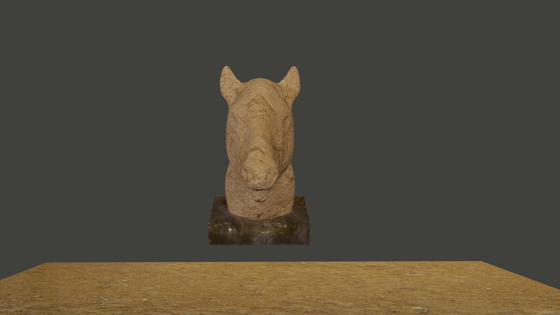 Antic Assets Pack  Free low-poly 3D model_8