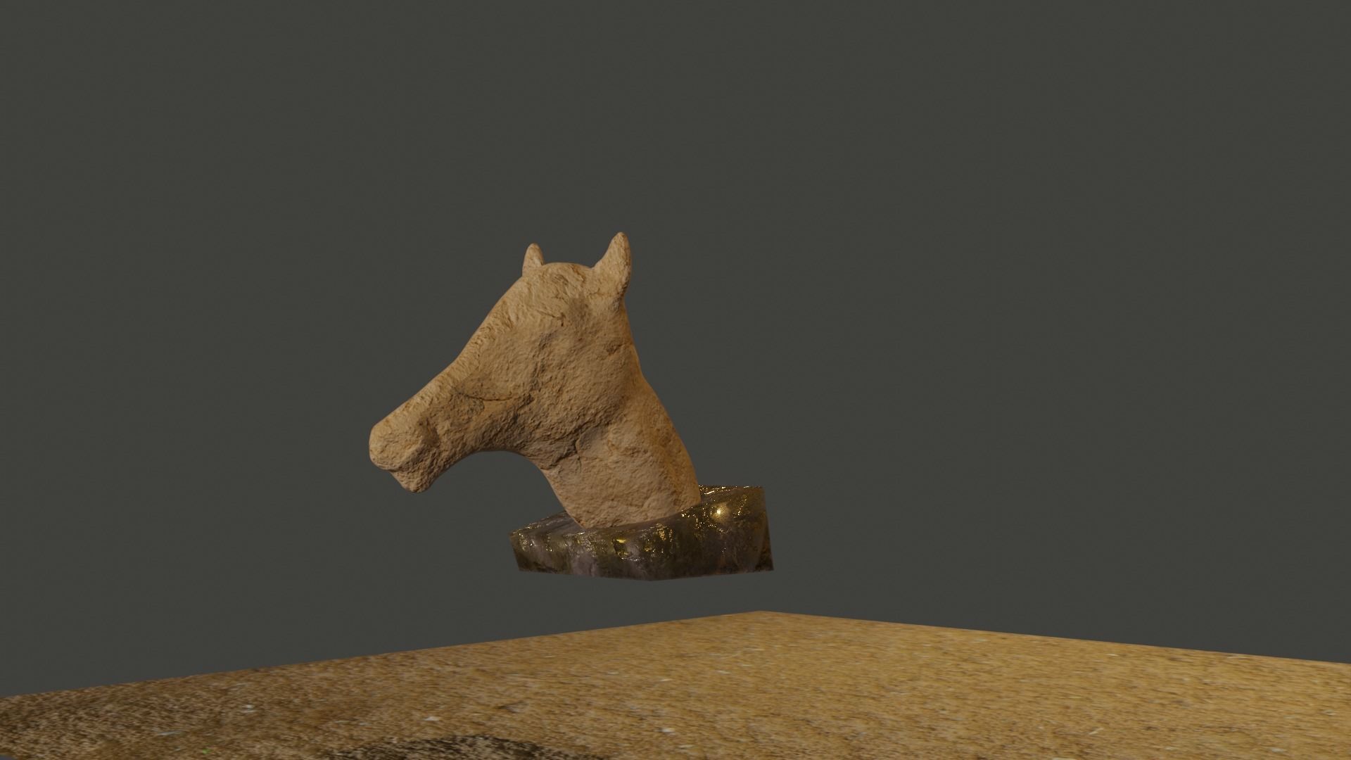 Antic Assets Pack  Free low-poly 3D model_7