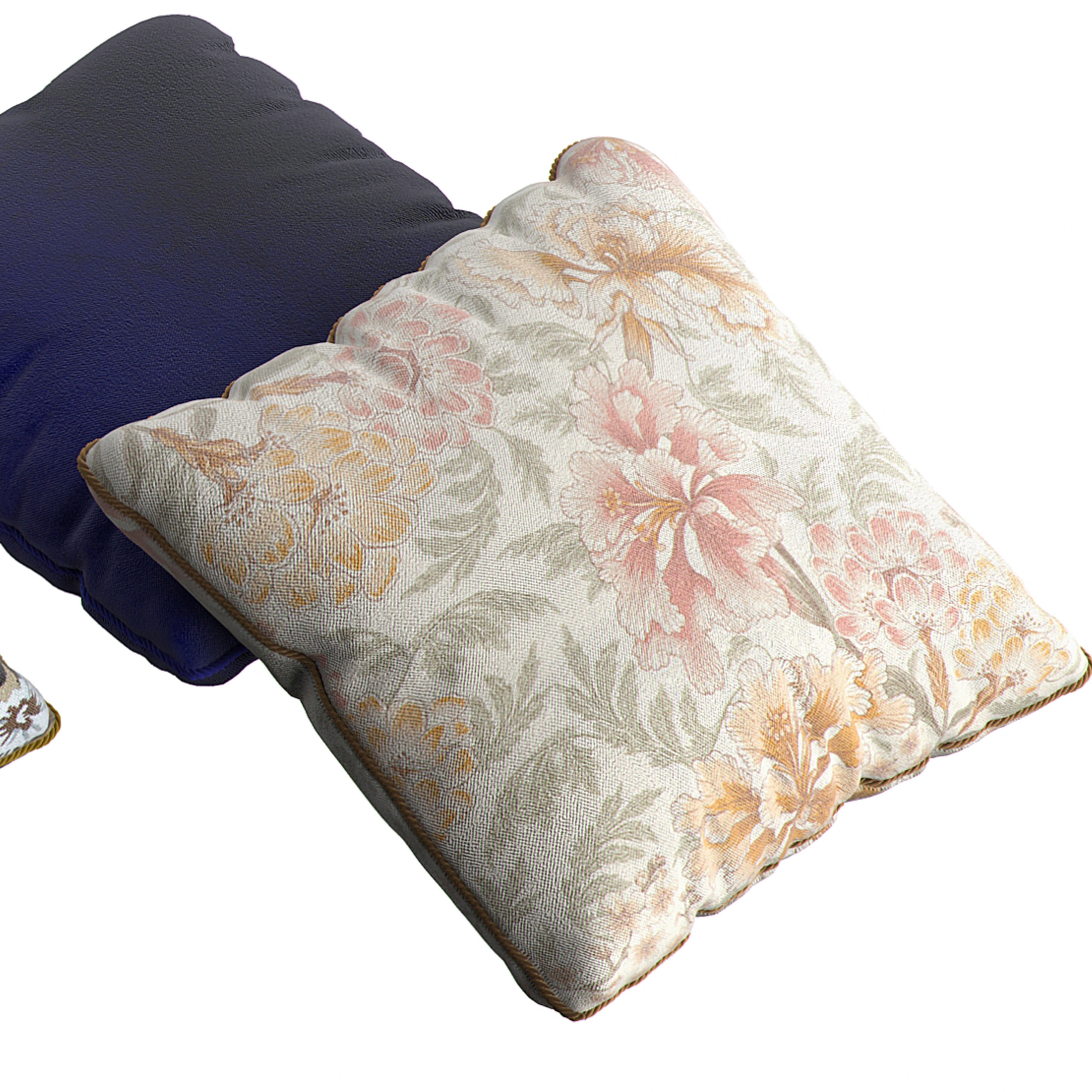 H and M Pillow Set 2 3D model_3