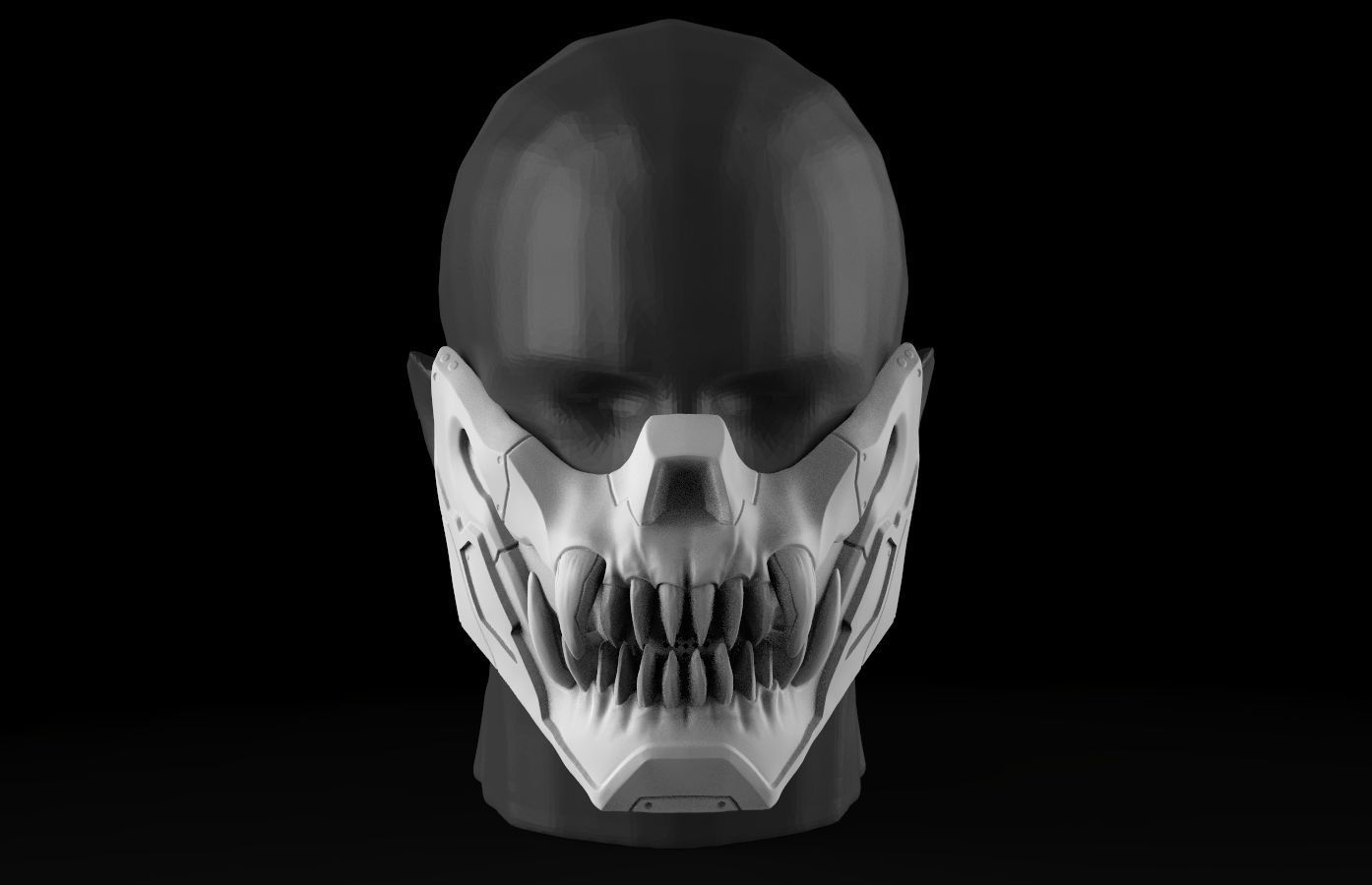 FUTURE NINJA MASK 3D print model_1