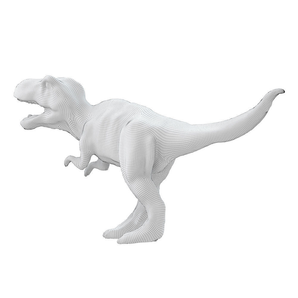 Allosaurus Toy 3D model_6