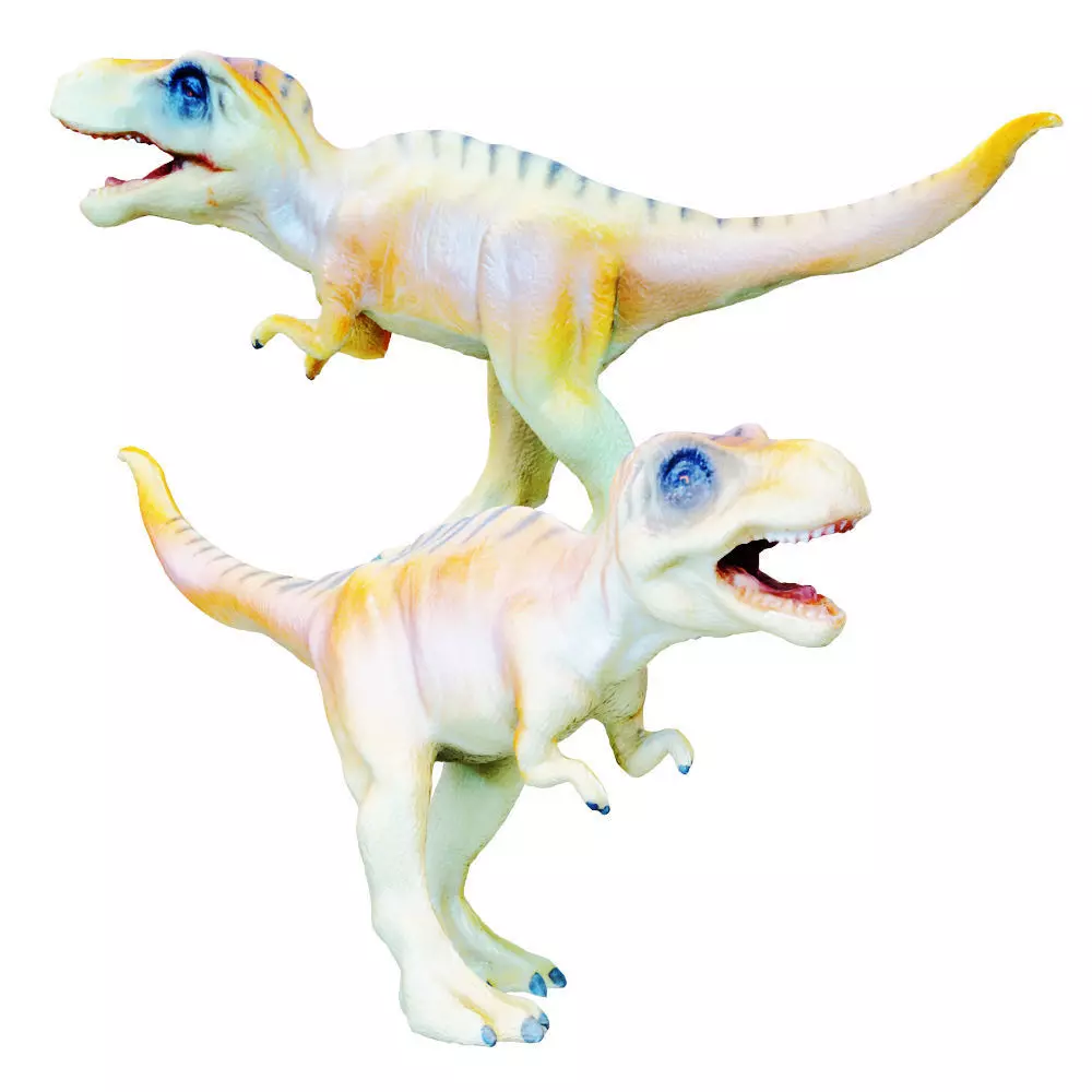 Allosaurus Toy 3D model_0