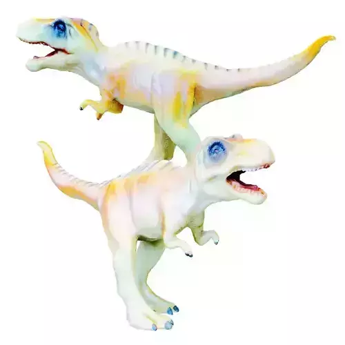 Allosaurus Toy 3D model