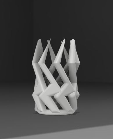 Devils Vase  3D print model_1