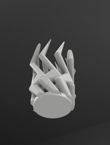 Devils Vase  3D print model_2