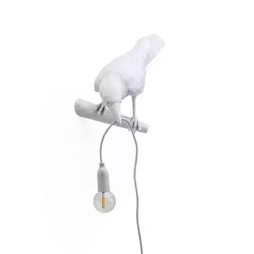 bird lamp 3D print model