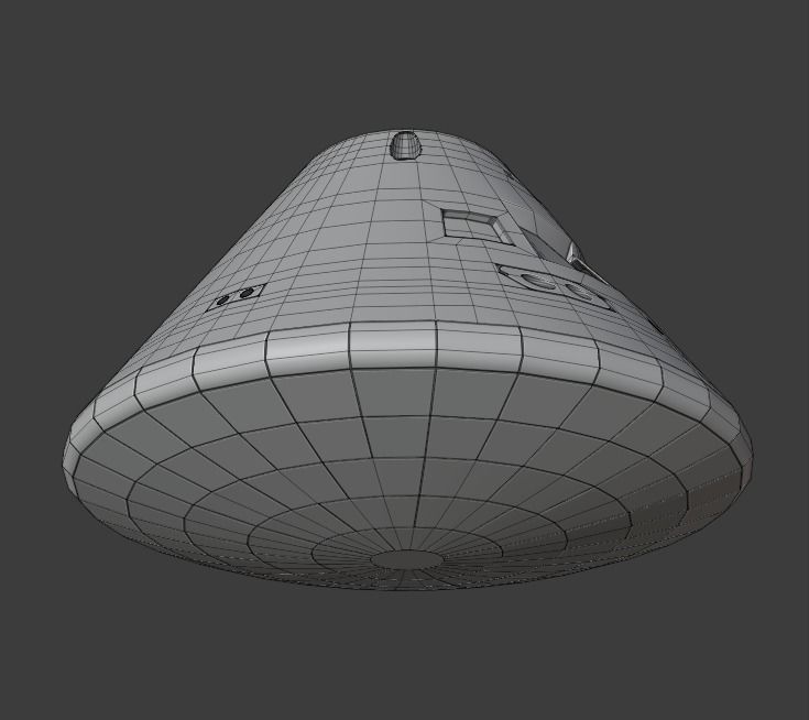 Orion Capsule 3D model_17