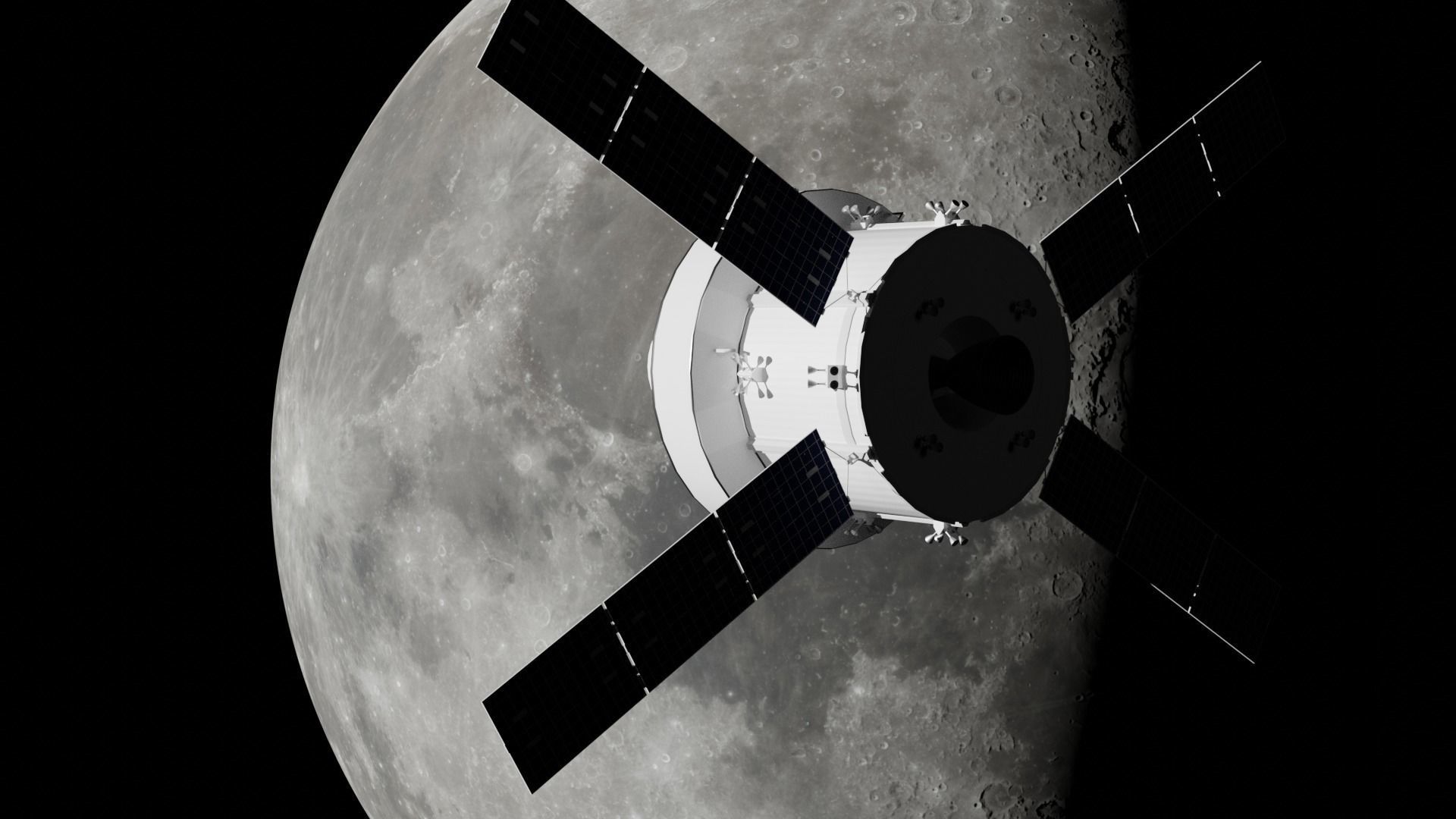 Orion Capsule 3D model_2